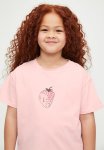 PoP Candy Strawberry Print Tee - Pink