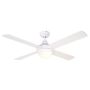 Eurolux Ceiling Fan Twister 4 Blade White