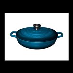 Maxwell & Williams 27CM Cast Iron Braiser Midnight Blue