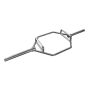 - Deadlift Olympic Barbell 1800X28MM With 2 Spring Collars