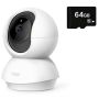 TP-link C200 With 64GB Micro-sd Card Pan/tilt Home Security Wi-fi Camera