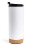 Vacuum Insulated Stainless Steel Tumbler 16OZ With Lid Matte Black Matte White