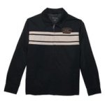 Harley Davidson Men& 39 S Wrench Crew Jacket - Black Beauty XL