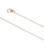9K Rose Gold Anchor Chain 1.1MM