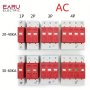 1PC Ac Spd 1P 2P 20~40KA 30KA~60KA 385V House Lightning Surge Protector Protective Low-voltage Arrester Device