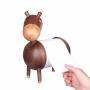 Wooden Kitchen Paper Towel Holder Roll Holder Home Cartoon Creative Decoration Toilet Paper Towel Holder Bathroom Wood Color