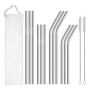 12-PACK Reusable Stainless Steel Straws For 900ML & 600ML Tumblers