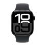 Apple Watch Series 10 Gps 46MM Jet Black Aluminium Case With Black Sport Band S/m