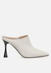 Nine West Reynac Mule Heel - Off White