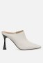 Nine West Reynac Mule Heel - Off White