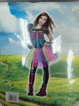 Skeleton Girl Colourful