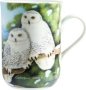Maxwell & Williams - Katherine Castle Snowy Owls Decal Mug - 300ML - Multi-coloured