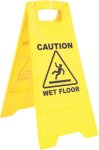 Caution Wet Floor Emergency Sign