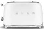 Smeg Matte White Retro 2 Slice Toaster - TSF01WHMSA