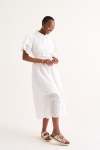 White Fria Cotton Anglaise Dress - XXL