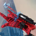 Spider Web Wrist Shooting Set Soft Bullet Launcher Bracelet Adhesive Wall Soft Bullet Parent-child Interactive Toy Christmas Hal
