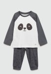 Pyjama Panda - Dark Grey