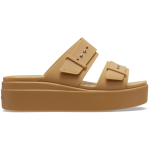 Brooklyn Buckle Low Wedge - Umber W11