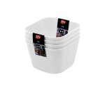 10X Ezy Multi Purpose Small Cups Tray Pack Of 4 White Online Deal