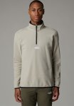 Glacier Zip - Embroidered Logo - Clay Grey 1I4