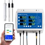 Bluelab Pro Controller Wi-fi Fully Automated 24 7 Digital Monitor For Hydroponics Multi-nutrient & Ph Dosing With Ec Temperature