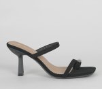 Stiletto Push- In - 8 Black