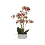 Real Touch Orchid In Ceramic Planter