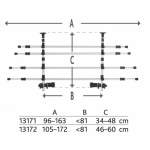 Car Dog Grid 34-48 X 96-163CM 46-60 X 105-172CM