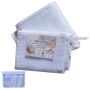 4 Sided Baby Crib Liner Cot Anti Bumper With Bag-full Size Breathable Mesh