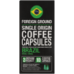 Ground Brazil Coffee Capsules 10 Pack