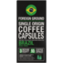 Ground Brazil Coffee Capsules 10 Pack