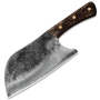 Lifespace 8" Hammered Cleaver With Curved Blade