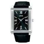 LORUS Classic Men's Quartz Watch Black Sunray Dial