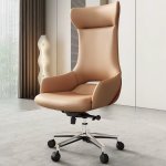 Luxury Ergonomic Gaming & Computer Chair High-back Modern Leather Design