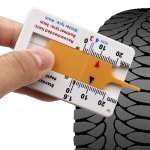 Accurately Measure Your Tire Tread Depth With This 0-20MM Car Wheel Tire Depth Gauge