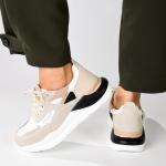 Dara Leather Sneaker - Beige Multi - 8
