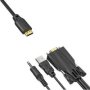 Mt-viki Vga + Audio To HDMI Conversion Cable 3M