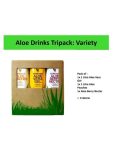 Aloe Drink Tripack