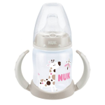 Nuk First Choice Temperature Control Learner Bottle With Non Spill Spout - 150ML - Giraffe