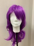 Purple Long Wig Deluxe