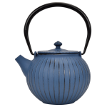 Teapot Cast Iron Blue 1200ML
