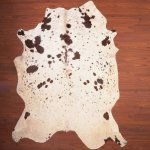As Grade Nguni Hide 205 Brown white XXL - Extra Extra Large Brown white Spotted