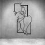 Couple 2 - Matt Silver / L 600 X H 1200MM