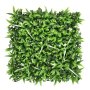 Artificial Foliage Uv Protected - Green Wall: White Amazon - 50CM X 50CM - 12X Panels