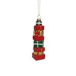 Giftbox Stacked Hanging Ornament 6.5X5.5X9.5CM