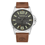 Timberland Bernardston 3 Hands-date Leather Strap