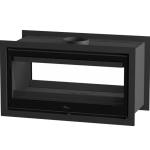 - Nickel 1000 Double Sided Built-In Fireplace 15KW