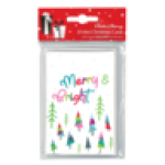English MINI Christmas Cards 8-PACK
