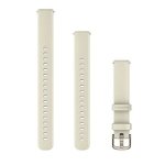 Garmin Lily 2 Bands 14 Mm Coconut Silicone With Cream Gold Hardware