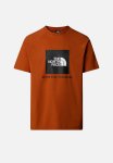 M Short Sleeve Raglan Redbox Tee - Earthen Copper